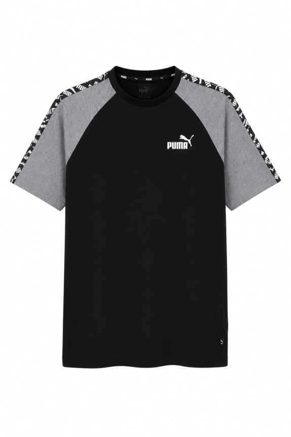 PUMA GRAPHIC TEE SPORTSWEAR NERO UOMO PRE OWNED M