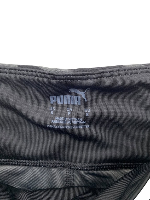 Puma Γυναικείο Αθλητικό Κολάν Μαύρο με Print S