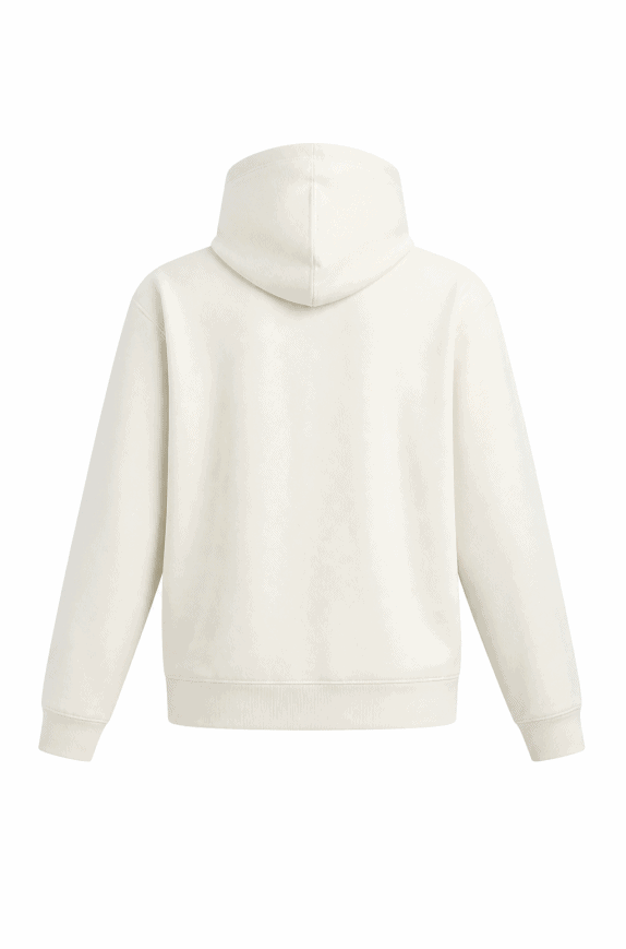PUMA HOODIE MINIMAL CREAM MEN PRE OWNED L