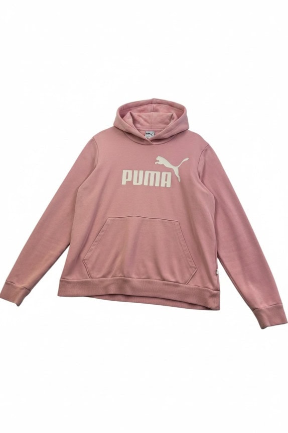PUMA HOODIE SPORTSWEAR PINK WOMEN PRE OWNED M