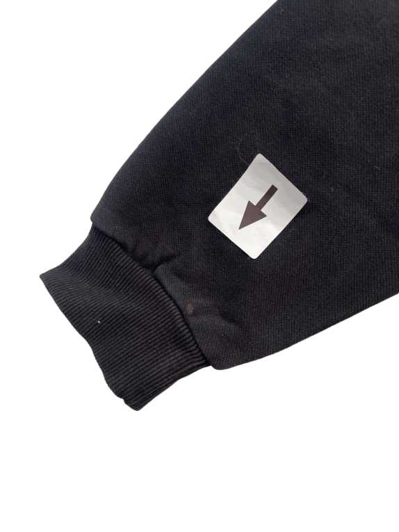 PUMA HOODIE STREETWEAR BLACK MEN PRE OWNED L