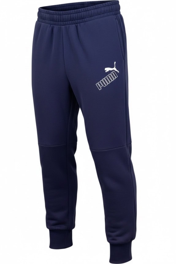 PUMA JOGGERS SPORTSWEAR NAVY UNISEX PRE OWNED S