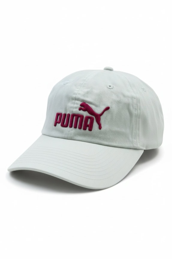 PUMA ΚΑΠΕΛΟ CASUAL ΜΕ ΚΕΝΤΗΜΕΝΟ ΛΟΓΟΤΥΠΟ ΛΕΥΚΟ / ΦΟΥΞΙΑ UNISEX ONE SIZE
