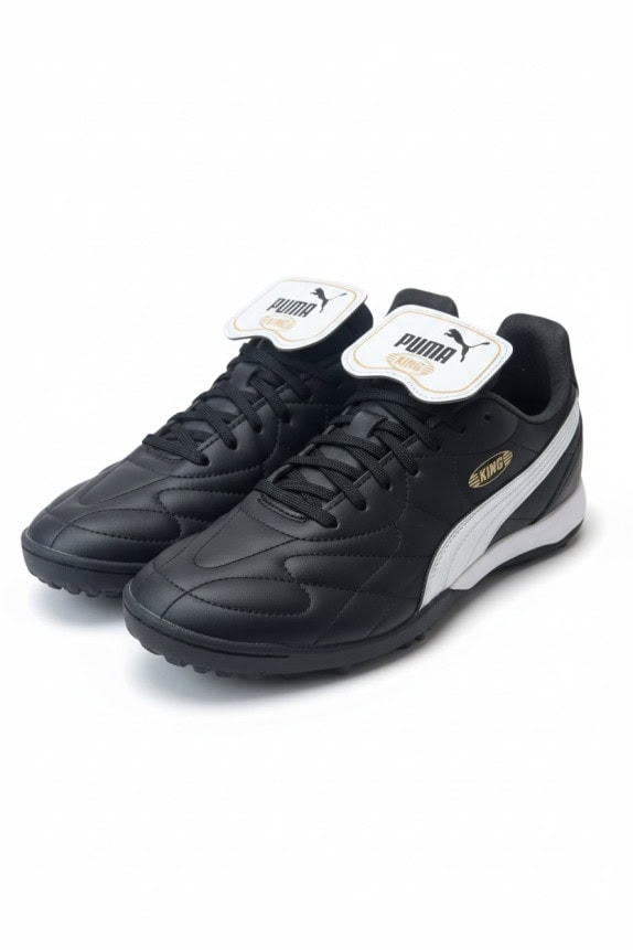 PUMA KING SCARPE DA CALCIO LOGO VINTAGE NERO UOMO 41