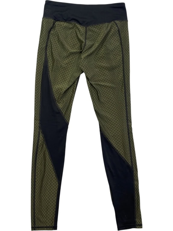 PUMA Leggings Sport Διχρωμο Pattern Μαύρο-Λαδί Γυναικείο S