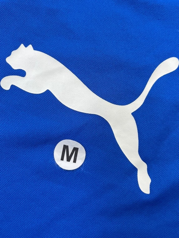 PUMA ΜΑΚΡΥΜΑΝΙΚΗ ΠΟΔΟΣΦΑΙΡΙΚΗ ΜΠΛΟΥΖΑ SPORTSWEAR ΜΠΛΕ ΑΝΤΡΙΚΟ PRE OWNED M