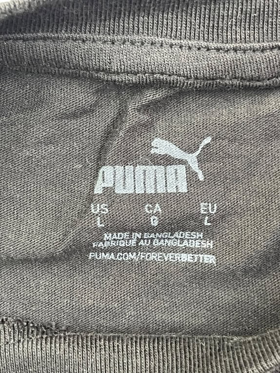 PUMA ΜΠΛΟΥΖΑΚΙ ΜΑΥΡΟ ΑΝΤΡΙΚΟ L pre-owned