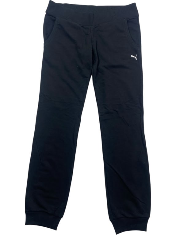 Puma Παντελόνι Φόρμας Jogger CASUAL Logo Μαύρο Ανδρικό