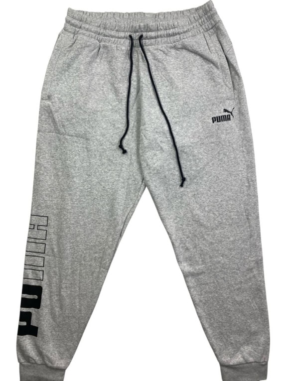 PUMA ΠΑΝΤΕΛΟΝΙ ΦΟΡΜΑΣ SPORT LOGO PRINT ΓΚΡΙ ΑΝΔΡΙΚΟ XL