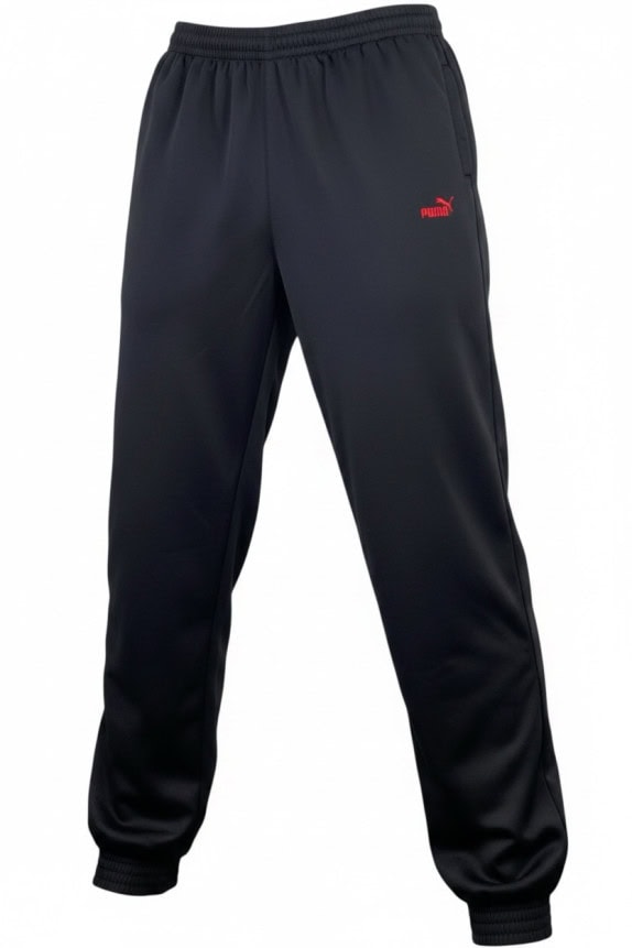 PUMA PANTALONI TUTA SPORTSWEAR NERO UOMO PRE OWNED L