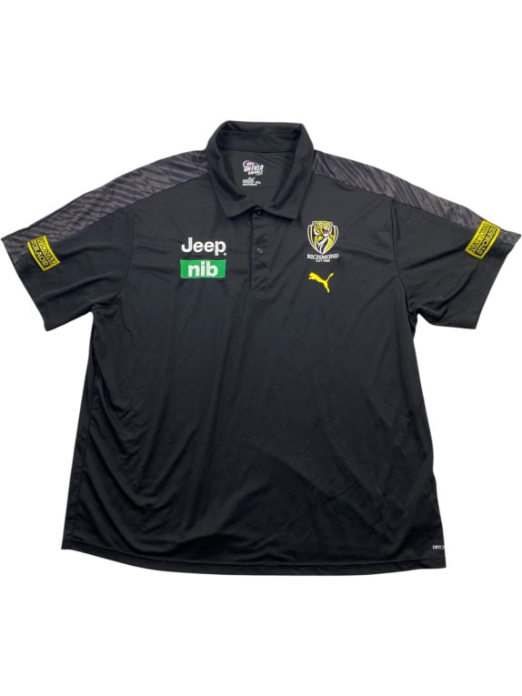 PUMA POLO SHIRT ON-FIELD RICHMOND TIGERS LOGO BLACK ΑΝΔΡΙΚΟ 2XL