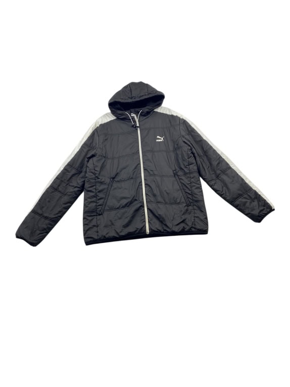 Puma Puffer Jacket Casual Logo Black Men’s XL