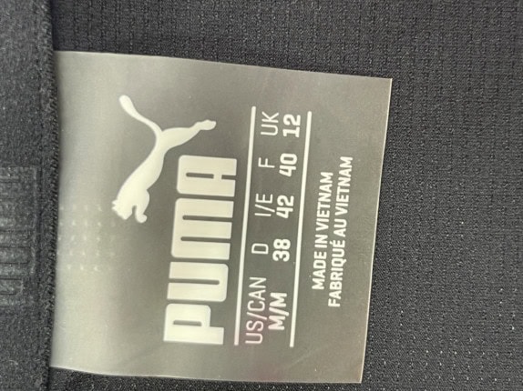 PUMA RUNNING T SHIRT MINIMAL ΜΑΥΡΟ ΓΥΝΑΙΚΕΙΟ PRE OWNED M