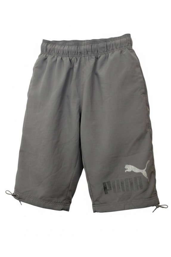 Puma Σορτς Logo Γκρι Unisex S