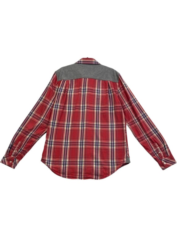 PUMA SPORTLIFESTYLE ΑΝΔΡΙΚΟ ΠΟΥΚΑΜΙΣΟ ΚΑΡΟ FLANNEL STYLE ΚΟΚΚΙΝΟ/ΜΠΛΕ L