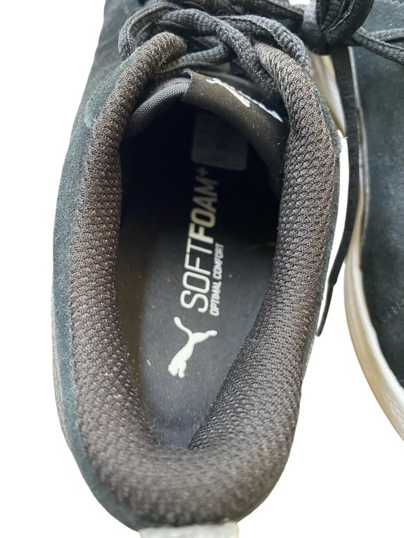Puma Black Suede Sneakers
