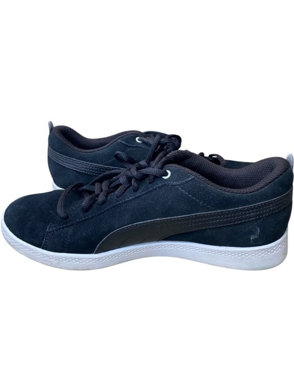 Puma Black Suede Sneakers
