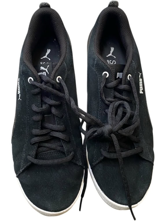 Puma Black Suede Sneakers