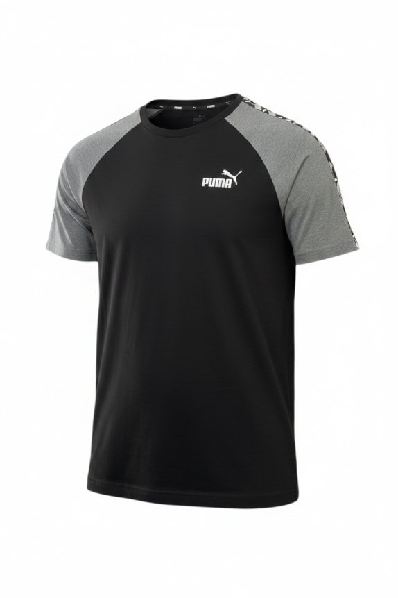 PUMA T SHIRT ATHLETIC ΜΑΥΡΟ ΑΝΤΡΙΚΟ PRE OWNED M
