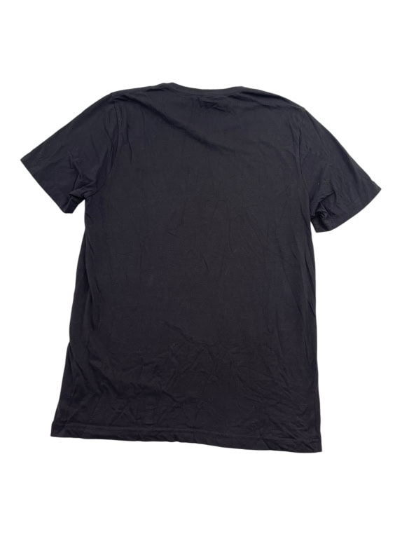 PUMA T-Shirt Casual Essentials Λογότυπο Μαύρο Ανδρικό Large
