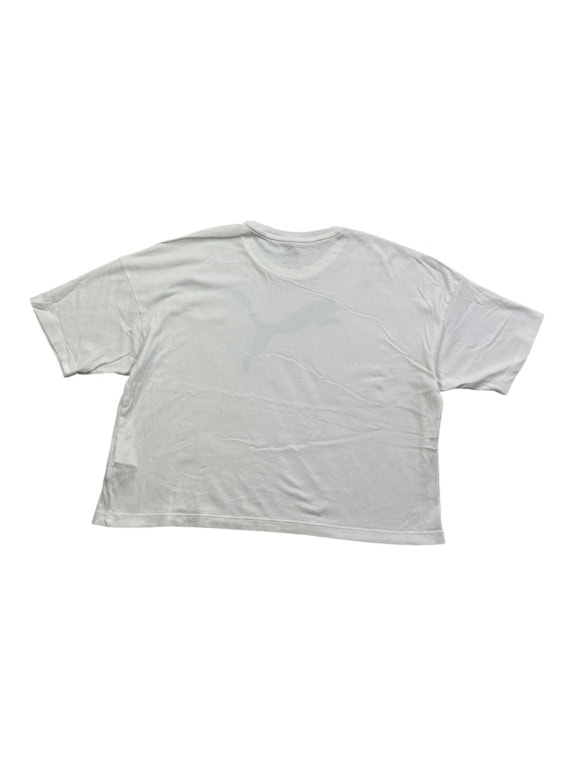 PUMA T-SHIRT CORTA CON GRANDE LOGO BIANCA DA DONNA M