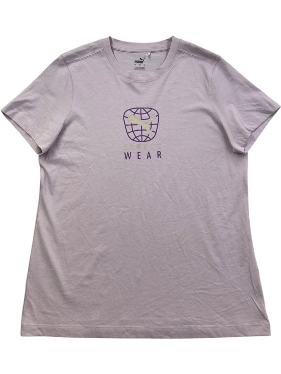 PUMA T SHIRT GRAPHIC ΛΙΛΑ ΓΥΝΑΙΚΕΙΟ PRE OWNED L