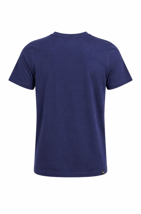 PUMA T SHIRT GRAPHIC NAVY UNISEX PRE OWNED L