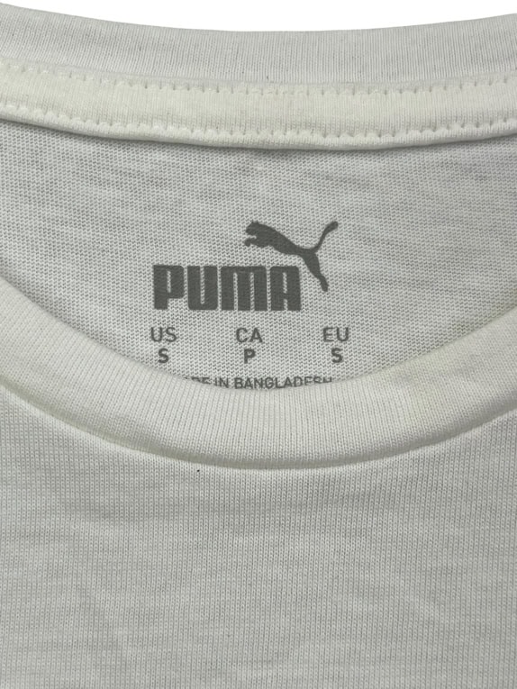 PUMA T SHIRT ΛΕΥΚΟ ΓΥΝΑΙΚΕΙΟ S pre-owned