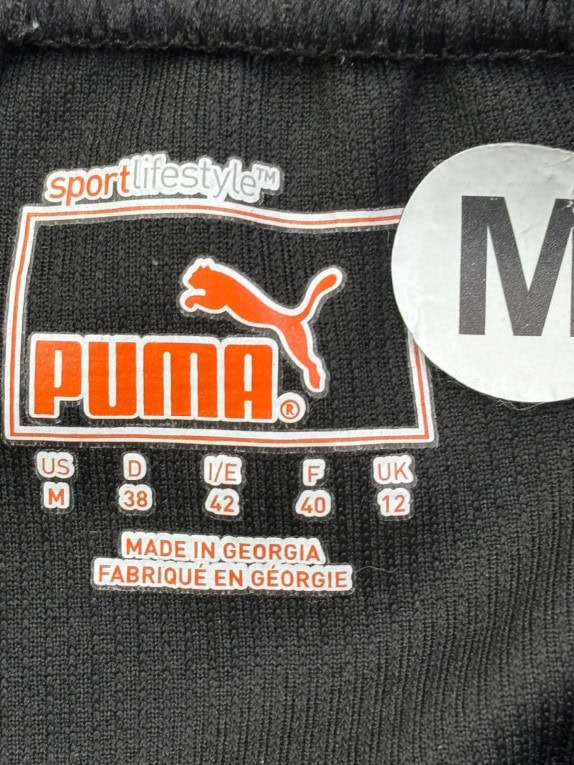 PUMA SHORTS SPORTSWEAR BLACK MEN PRE OWNED M