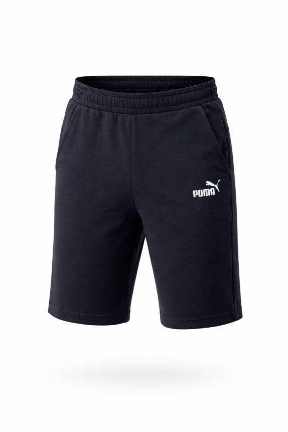PUMA SHORTS STREETWEAR BLACK MENS PRE OWNED L