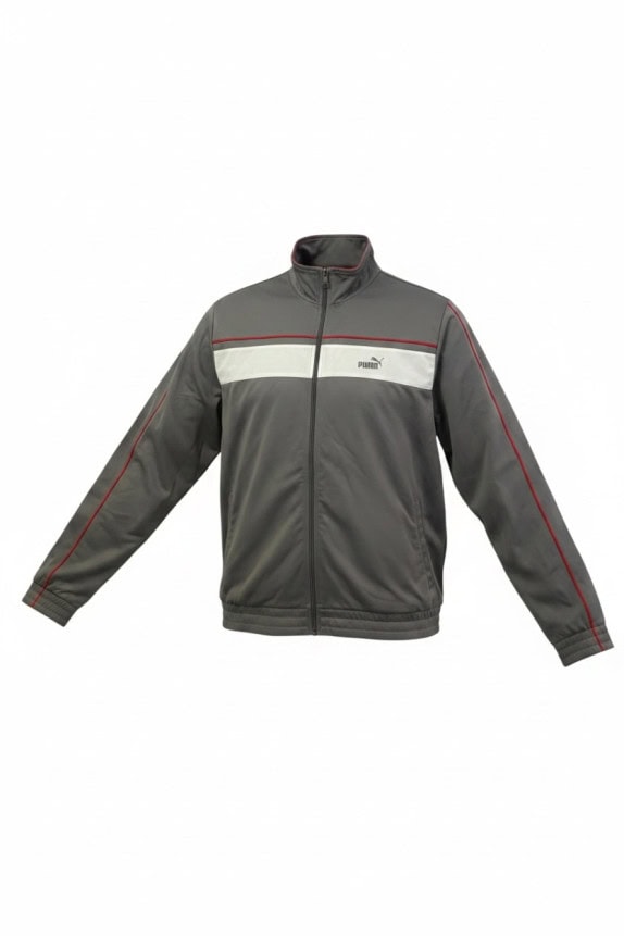 PUMA GIACCA TRACK SPORTSWEAR GRIGIA UOMO PRE OWNED XL