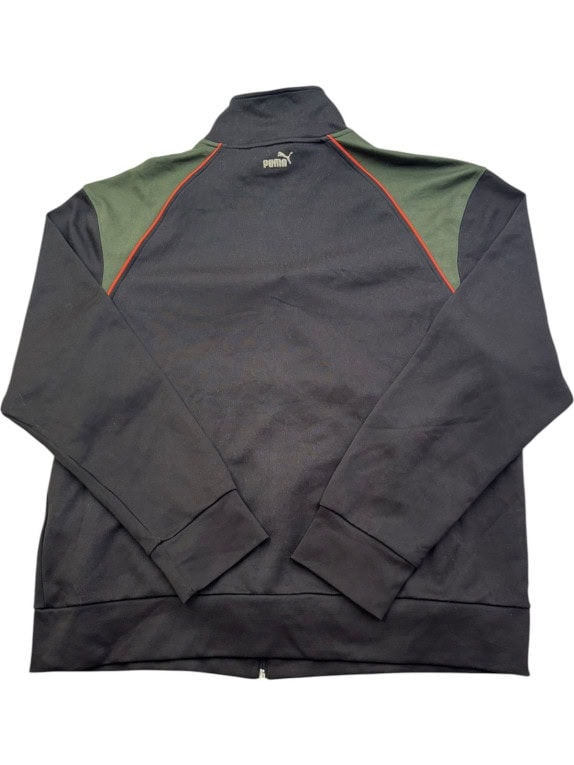 PUMA ΖΑΚΕΤΑ ΦΟΡΜΑΣ SPORTSWEAR ΜΑΥΡΟ ΑΝΤΡΙΚΟ PRE OWNED L