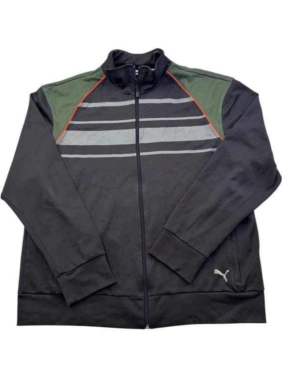 PUMA ΖΑΚΕΤΑ ΦΟΡΜΑΣ SPORTSWEAR ΜΑΥΡΟ ΑΝΤΡΙΚΟ PRE OWNED L