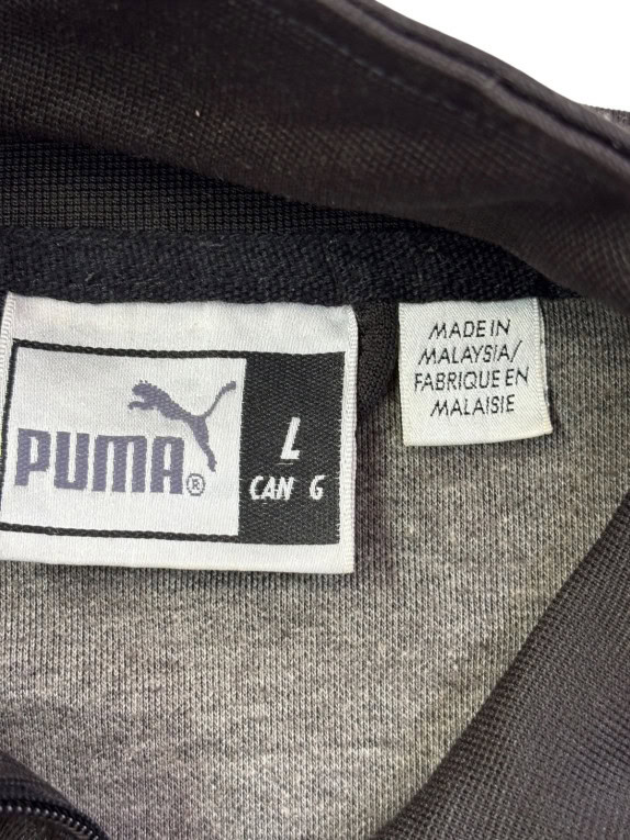 PUMA ΖΑΚΕΤΑ ΦΟΡΜΑΣ SPORTSWEAR ΜΑΥΡΟ ΑΝΤΡΙΚΟ PRE OWNED L