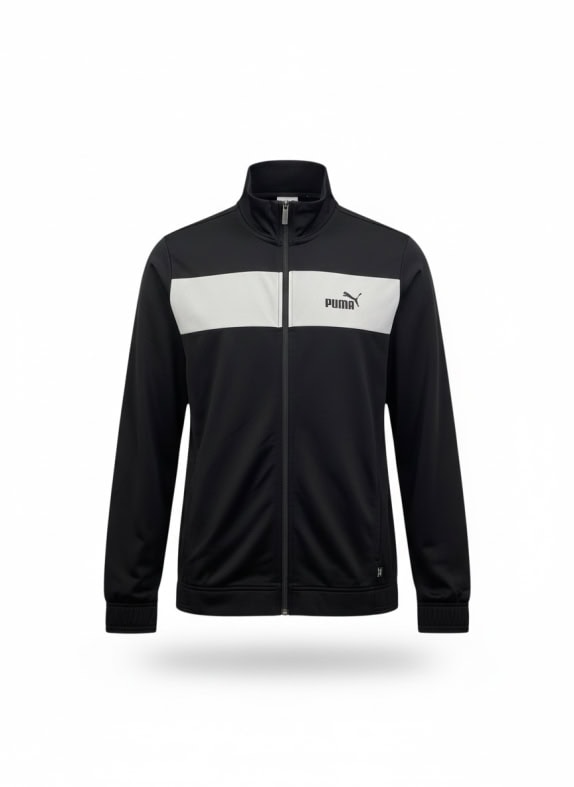 PUMA ΖΑΚΕΤΑ ΦΟΥΤΕΡ ATHLETIC ΛΟΓΟΤΥΠΟ ΜΑΥΡΟ/ΛΕΥΚΟ ΑΝΔΡΙΚΟ L