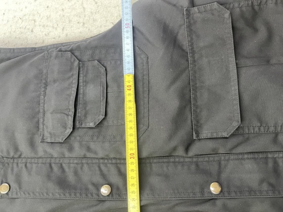 GIANFRANCO FERRE GILET WORKWEAR ΜΑΥΡΟ ΑΝΤΡΙΚΟ PRE OWNED L