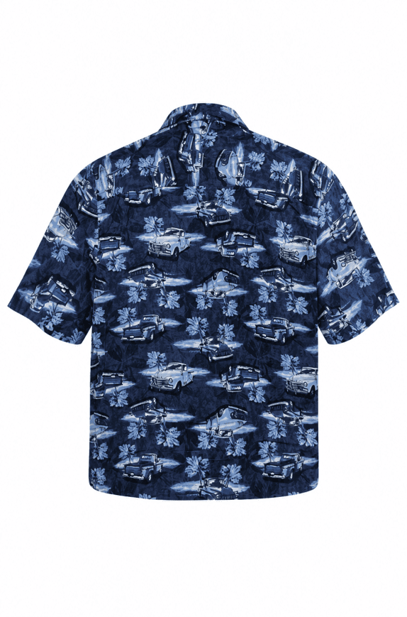 PURITAN CAMICIA VINTAGE BLU UOMO PRE OWNED M