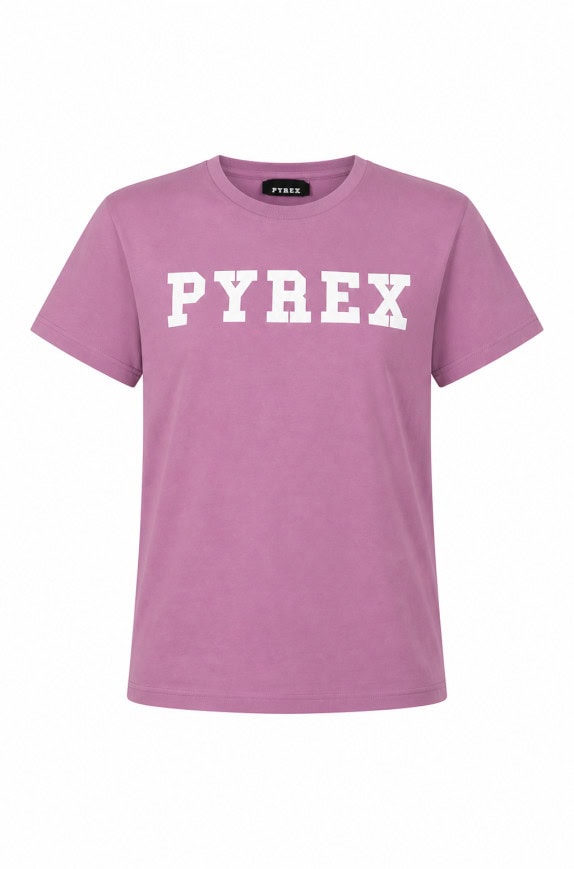 PYREX GRAFFIC TEE STREETWEAR ΡΟΖ ΓΥΝΑΙΚΕΙΟ PRE OWNED M