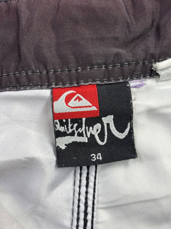 QUIKSILVER BOARDSHORTS SURF MULTICOLOR UOMO PRE OWNED L