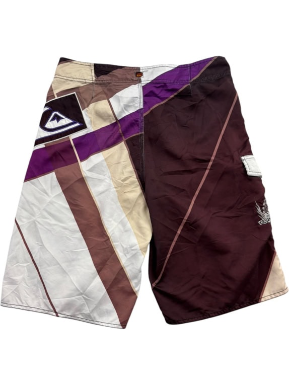 QUIKSILVER BOARDSHORTS SURF MULTICOLOR UOMO PRE OWNED L