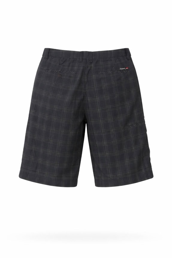 QUIKSILVER SHORTS CARGO CHECK GRIGIO UOMO PRE OWNED XS