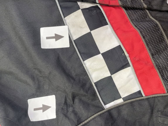 RACING JACKET ΜΕ ΕΚΤΥΠΩΣΗ ΜΑΥΡΟ ΑΝΤΡΙΚΟ PRE OWNED M
