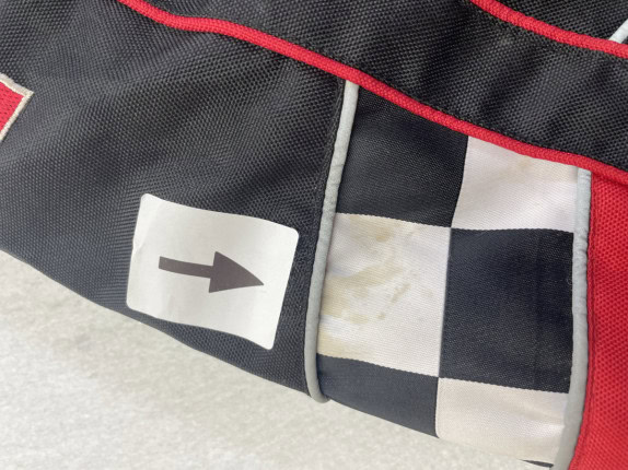 RACING JACKET ΜΕ ΕΚΤΥΠΩΣΗ ΜΑΥΡΟ ΑΝΤΡΙΚΟ PRE OWNED M