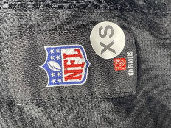 NFL FOOTBALL JERSEY GRAPHIC BLACK ΑΝΤΡΙΚΟ PRE OWNED XS