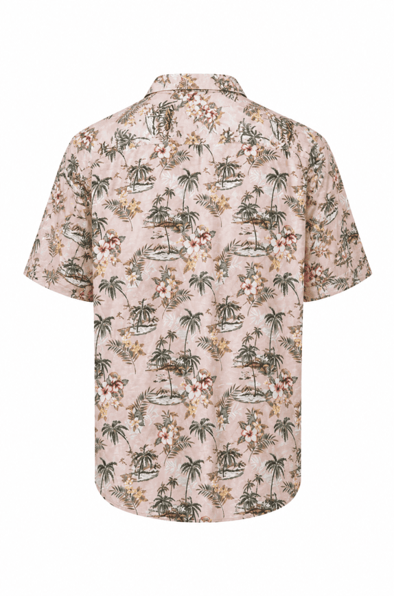 GEORGE ΑΝΟΙΧΤΟ ΠΟΥΚΑΜΙΣΟ ALOHA ΡΟΖ ΑΝΔΡΙΚΟ PRE OWNED L