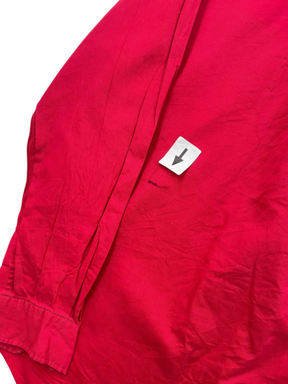 RALPH LAUREN BUTTON DOWN ΠΟΥΚΑΜΙΣΟ CLASSIC ΚΟΚΚΙΝΟ ΑΝΤΡΙΚΟ PRE OWNED L