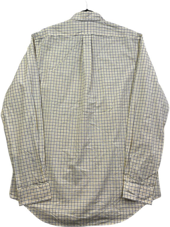 RALPH LAUREN BUTTON DOWN ΠΟΥΚΑΜΙΣΟ CLASSIC ΚΡΕΜ ΑΝΤΡΙΚΟ PRE OWNED M