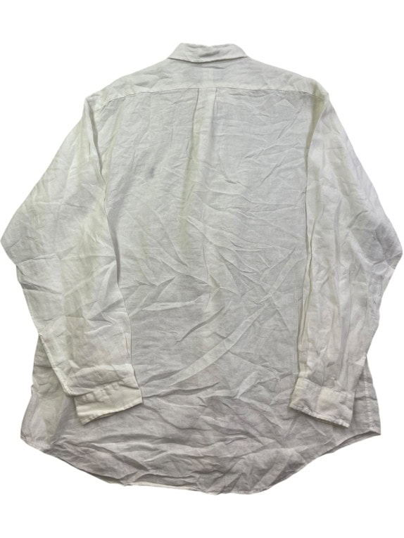 RALPH LAUREN BUTTON DOWN ΠΟΥΚΑΜΙΣΟ CLASSIC ΛΕΥΚΟ ΑΝΤΡΙΚΟ PRE OWNED XL