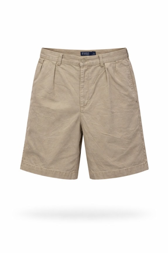 RALPH LAUREN SHORTS CHINO CLASSIC BEIGE UOMO PRE OWNED M