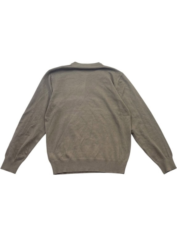 RALPH LAUREN CREWNECK SWEATER MINIMAL OLIVE MENS PRE OWNED S
